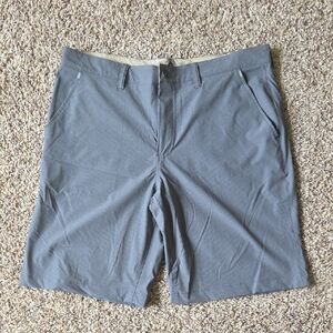 **NEVER WORN** Flag & Anthem, Men's Gray Golf Shorts, Quick Dry, Size 34